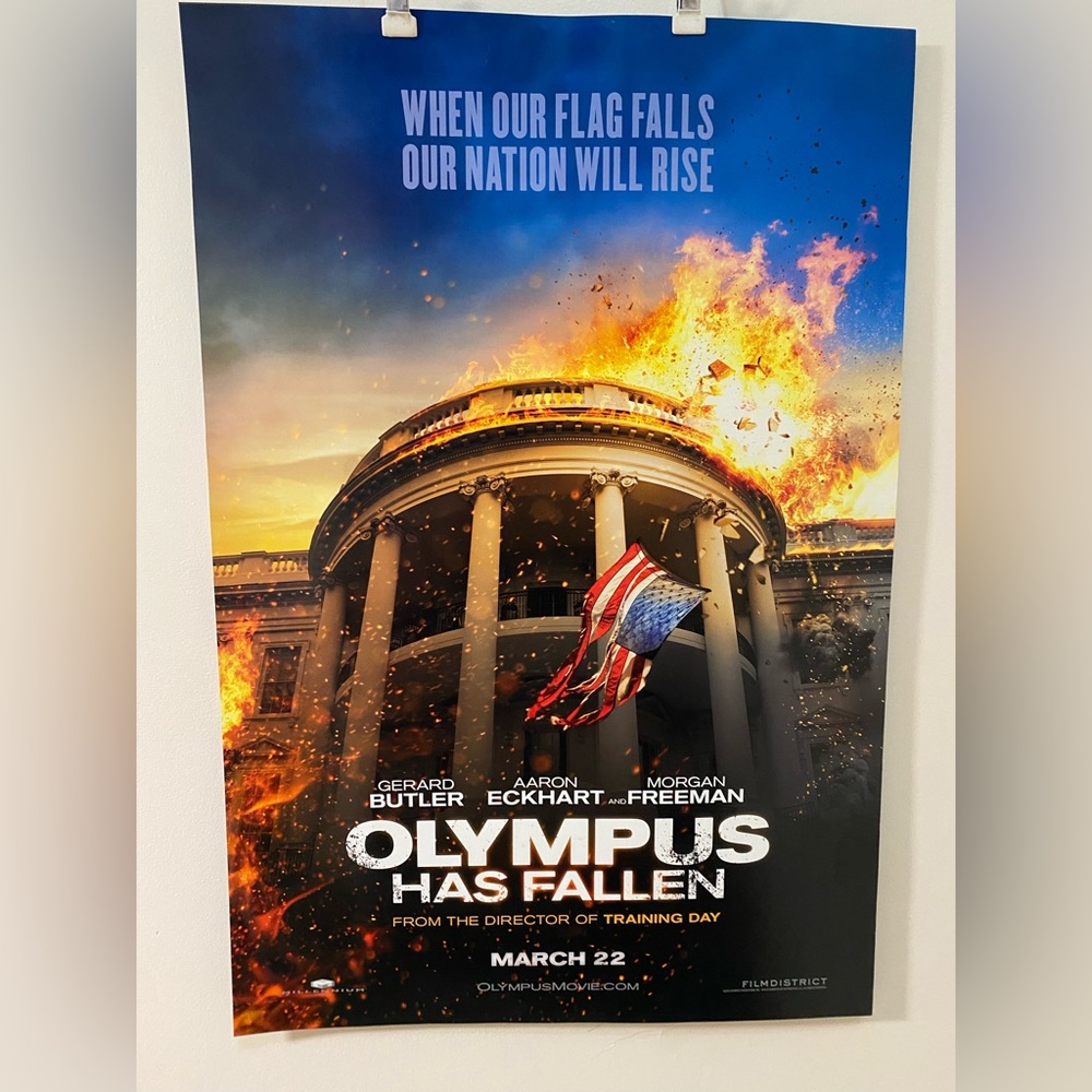 Olympus Has Fallen Original Theatrical Movie Poster